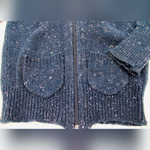 Toddler Knitted Zip-Up Hoodie (5T) - Picture 2 of 5